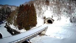 雪の北海道トンネル  2022/1