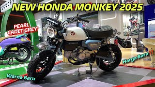 REVIEW SIMUNGIL DENGAN WARNA BARU, HARGA BARU JUGA ⁉️ NEW HONDA MONKEY 2025