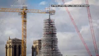 Timelapse reveals Notre Dame’s new spire, rebuilt after 2019 Paris fire