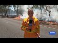 fire chief fears grampians blazes could create massive front abc news