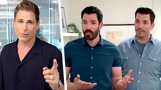 Rob Lowe Clashes With Property Brothers Over Design Choice on 'Celebrity IOU' #hgtv