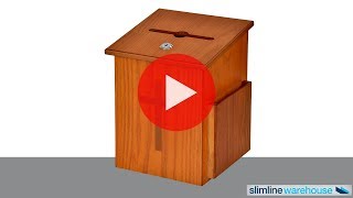 Wooden Church Donation Box