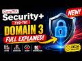 CompTIA Security+ Domain 3 Full Explained | SY0-701 Security Architecture!