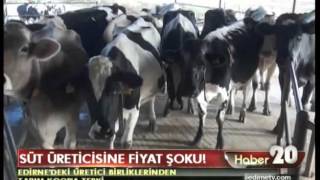 SÜT ÜRETİCİSİNE FİYAT ŞOKU