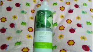 Shampoo Avon Senses menta acuática y pepino