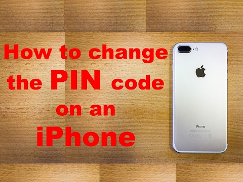 How to change the PIN code on an iPhone How to change the PIN code on an iPhone