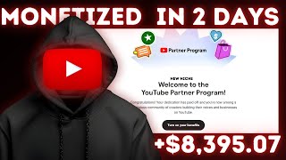 HOW WE GOT Monetized in 48 HOURS | COPY & PASTE METHOD