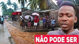 Como Ficam os Bairros de Pobres quando Chove em Moçambique?