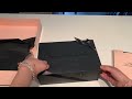 agent provocateur unboxing. tamiya mules in green and stockings