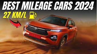Top 7 Best Mileage Cars To Buy In 2024 (Petrol) | 7 Most Fuel-Efficient Petrol C