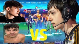 Clix and Bucke have INTENSE Wager vs Peterbot \u0026 Faxuty! | Fortnite Chapter 6