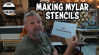 Making mylar stencils