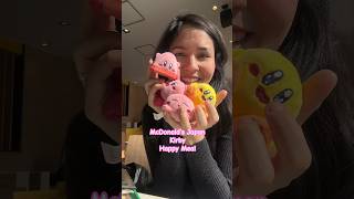 O KIRBY É O NOVO BRINDE DO MCLANCHE FELIZ DO JAPÃO!🇯🇵💗 AMEI!#japão #japan #mcdonalds #kirby