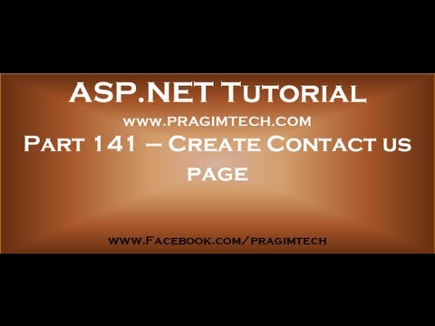 Contact us page using asp net and c# Part 141 Contact us page using asp net and c# Part 141