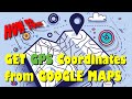 How to get #GPS #Coordinates from #Google #Maps