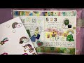 【ほぼ日手帳】コラージュ作業動画♡初・bgmなしver.🐰💜【手帳デコ】【amsr風】