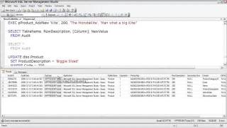 8 Auditing Data Changes