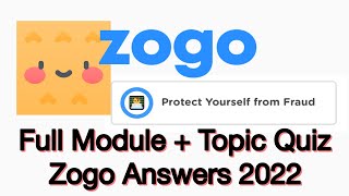 Zogo Protect Yourself From Fraud Answers (Full Module)