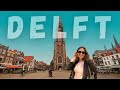 DELFT te 1 gün! Hollanda Delft vlog!