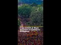 Huge crowds at Black Nazarene procession in Philippines | AJ #shorts