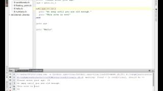 Introduction to Ruby - Day 4 - Conditional Statements
