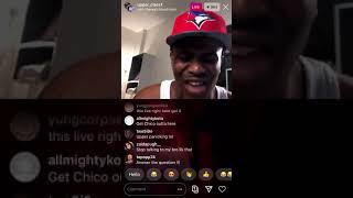 BMG Upper Class argues with opp Chico Dinero on live