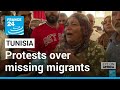 Tunisian protesters clash with police over missing migrants • FRANCE 24 English