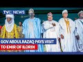 Gov  Abdulrazaq Pays Visit To Emir Of Ilorin