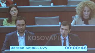 Ndotja e ajrit, deputeti i VV-së Dardan Sejdiu del me propozime