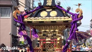 平成29年 梅島 小右衛門稲荷神社大祭 本社神輿宮出し