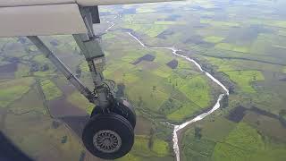 አውሮፕላን ሲያርፍ  landing