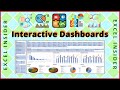Interactive Dashboards in Excel | Excel Dashboards | Pivot Charts | Automated Reports in Excel