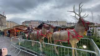 Christmas markets in Nyhavn and The King's New Square Copenhagen