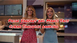 MANDY SACS AND PAIGE VANZANT EAT!!!!