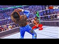 WWE 2K24 - Jey Uso vs. Jimmy Uso - Wrestlemania 40 - [4K60] |