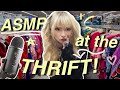 Trying ASMR Triggers at Thrift Store (in Public)