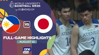 Ateneo vs. Hakuoh University semis highlights | World University Basketball Series 2023 - Aug, 12