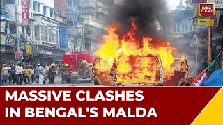 SC Reads Out Order On Bengal Poll Violence | Massive Clashes In Bengal's Malda