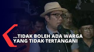 Gubernur Jawa Barat RIdwan Kamil Tinjau Penanganan Korban Gempa Cianjur di RSUD Sayang