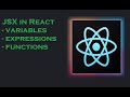 Part  5 JSX in React | JSX expressions | React Fragments | JSX tutorial