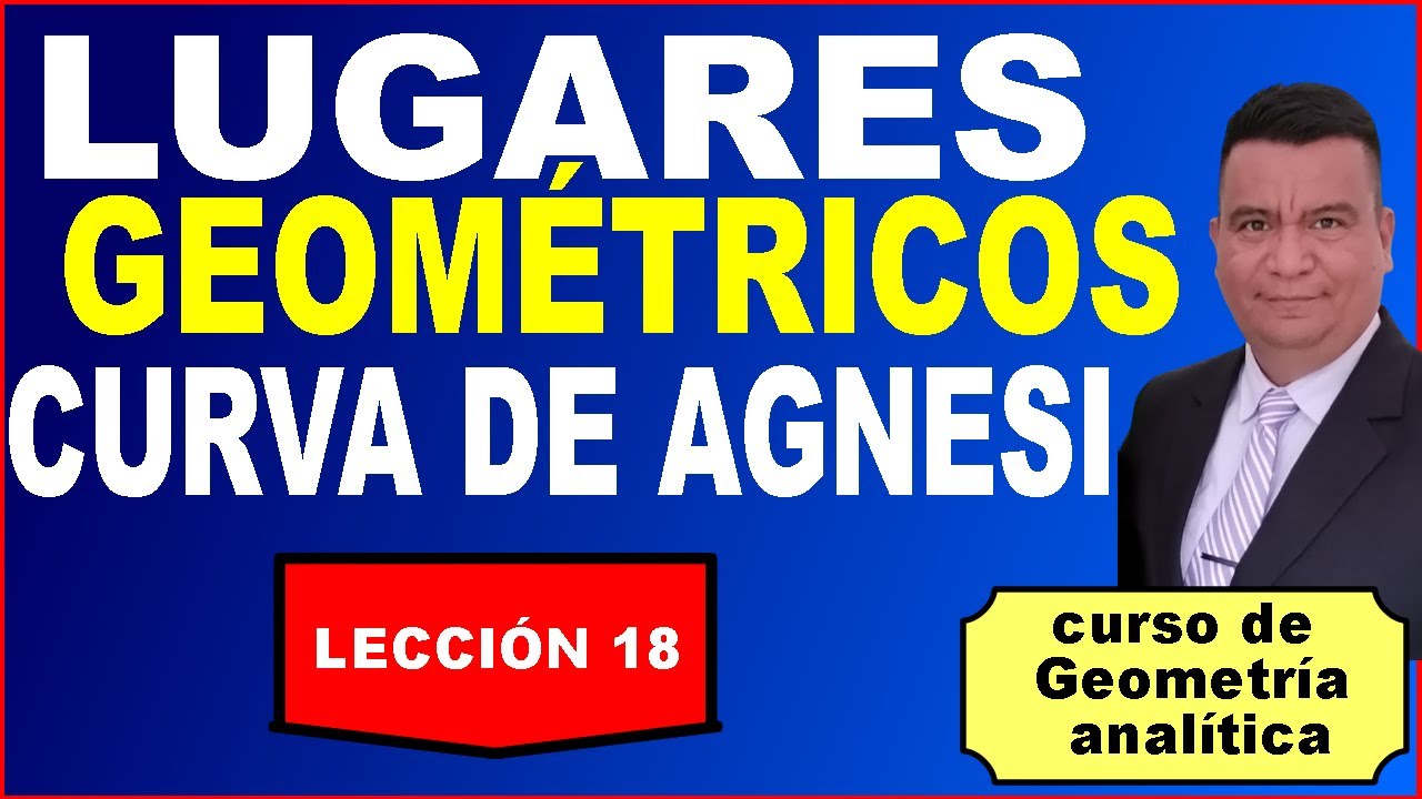 Lugares Geométricos La Curva De Agnesi Youtube