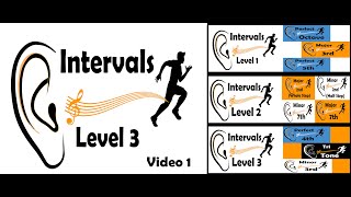 Interval Ear Training Level 3 CUMULATIVE!  Beginner Aural Skills Training