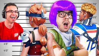 I Went UNDERCOVER in Nick Eh 30's Fortnite Game!