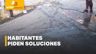 Filtración de agua está poniendo en riesgo a la comunidad del barrio La Paz | CityTv