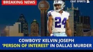 2 arrested in Dallas homicide after police question Cowboys’ Kelvin Joseph. #shorts #dallascowboys