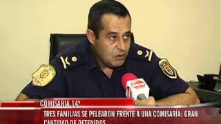 Tras un riña entre tres familias, hubo varios detenidos tras tumulto frente a una comisaría