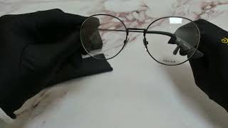 Police Eyeglasses Model-Highway 7; VPL 665 Color-0531 Semi Matte Black