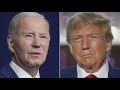 Rules set for first Trump-Biden presidential debate