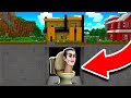 APARECE SKIBIDI TOILET GIGANTE DEBAJO DE MI CASA EN MINECRAFT 😱