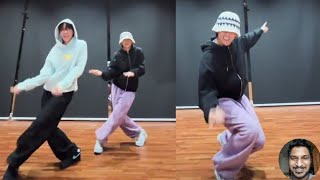 BTS V / Taehyung and Jhope Doing On The Street Dance Challenge